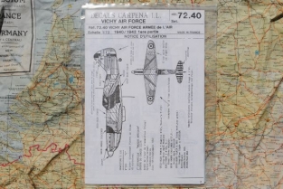 DC72-40  VICHY AIR FORCE ARMEE de L'AIR 1940-1941